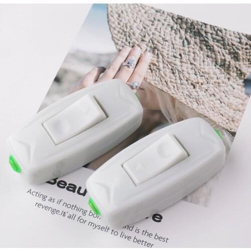 4 pcs Bedside pillow side flame-retardant switch button insulated fire-proof switch single-control high-quality model