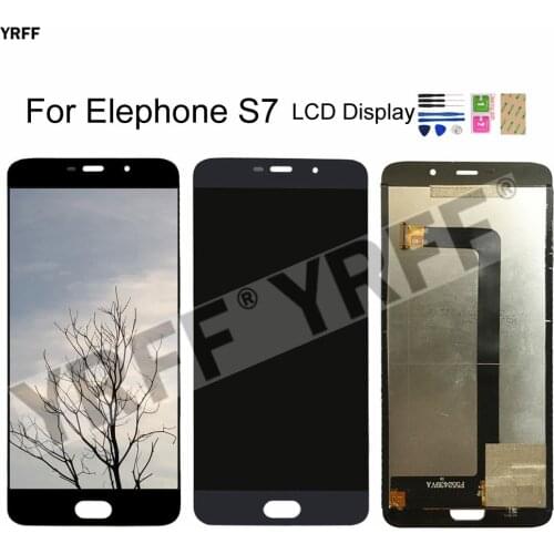5.5 inch LCD Screens For Elephone S7 LCD Display Touch Screen Digitizer Assembly Panel Sensor Phone Repair Sets