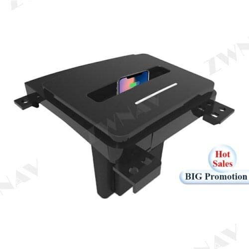 QI Car Wireless Charger Quick Charge For Nissan Patrol 2017-2018 for Iphone XR X MAX for Huawei P30 Infrared Sensor Phone Holder