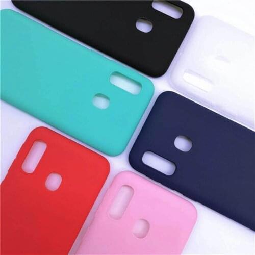 Candy Color Case For Samsung Galaxy A20e A20 e s Bumper Coque Cover For Samsung Galaxy A20e Soft Silicone Phone Case Protection