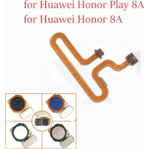 For Huawei Honor Play 8A fingerprint key scanner Home Button Flex Cable Touch ID Sensor Return Flex Cable Repair Parts