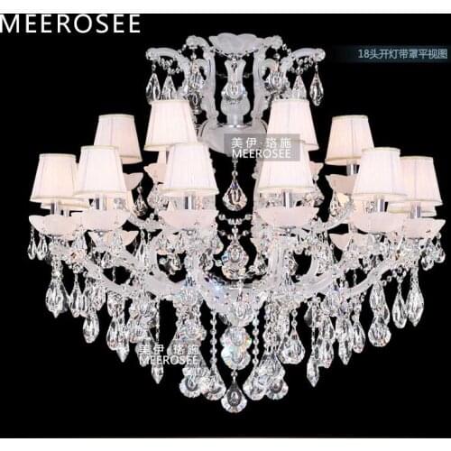 Classical Chandelier Light Fixture Big Crystal Chandeliers Lighting Crystal Lamp for Foyer Restaurant Project Maria Theresa Lamp