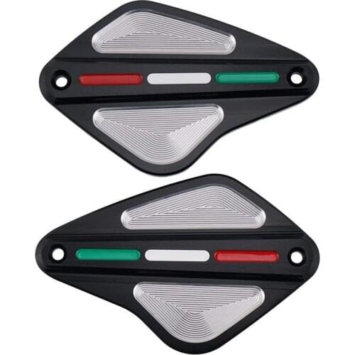 Left and Right Front Brake Clutch Fluid Reservoir Cover Cap for DUCATI DIAVEL 1260 1260S 2019 2020