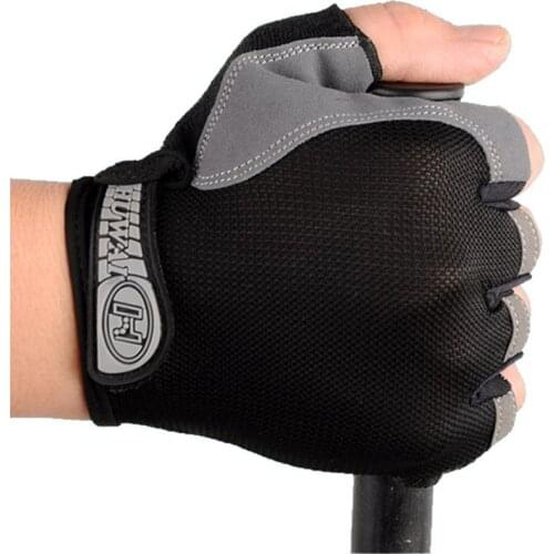 Summer Fishing Cycling Glove Non-Slip Anti-Sweat Mens and Womens Half-Finger Gloves Breathable Anti-Impact Sports Gloves