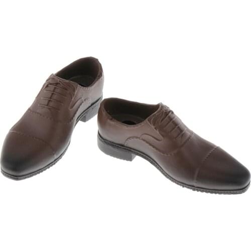 1:6 Scale Plastic Dress Shoes Accessories for 12 inch Male Action Figure Doll Toys
