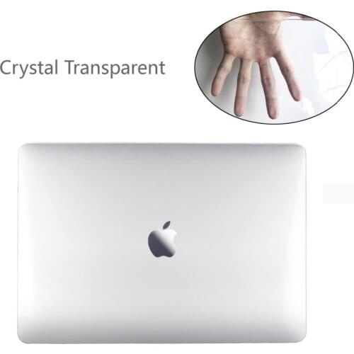 Matte Crystal Laptop Case For Apple Macbook Air 11 12 13 inch model Cover For macbook Retina pro 13 with touch Bar ID A1932
