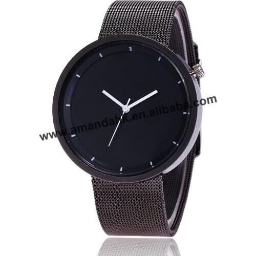 New hot sale creative new metal man woman bracelet watch alloy no logo women fashion watches