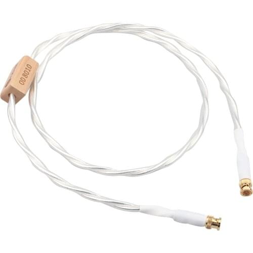 Nordost odin super Reference 110Ohm Audio Gold platd BNC Male to WBT RCA male Adapter connector plug Digital Coaxial cable