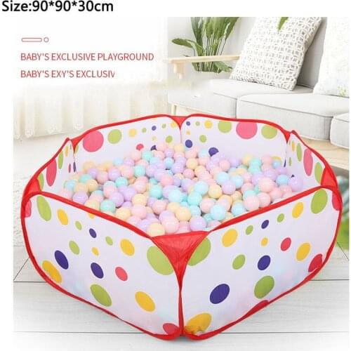 1 Pc Polka Dot Pattern Foldable Baby Kids Play House Tent Basketball Tent Kids Outdoor&Indoor Sports Play Toys