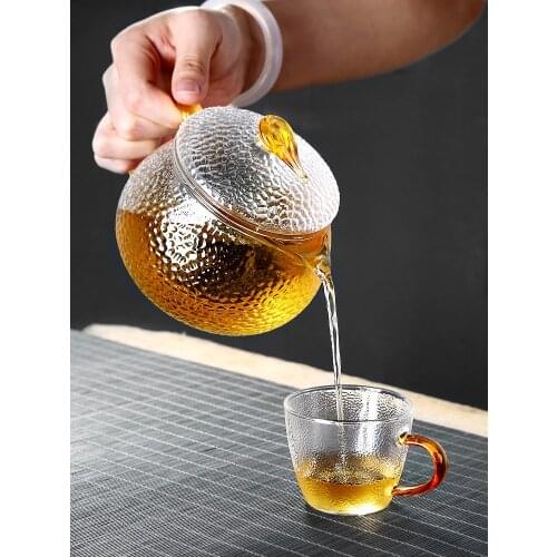 Glass Pot High Temperature Resistant Kettle Small Household Kung Fu Tea Heat-resistant Chinese Teapot Black Tea Special Tea Set