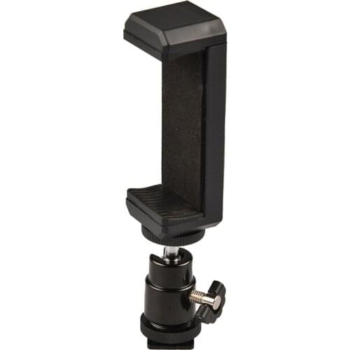 Universal Mobile Phone Clip Bracket Holder Mount Tripod Monopod Stand For Iphone For Samsung For Xiaomi Smartphone