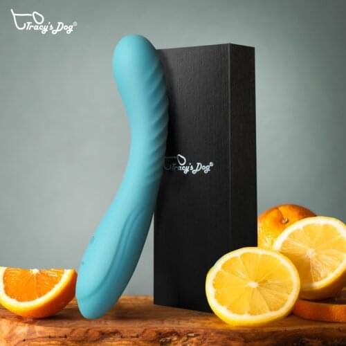 Tracys Dog G Spot Dildo Vibrator For Anal Vagina Clitoris Stimulation With 10 Modes Full Silicone Rechargeable Adult Sex Toys