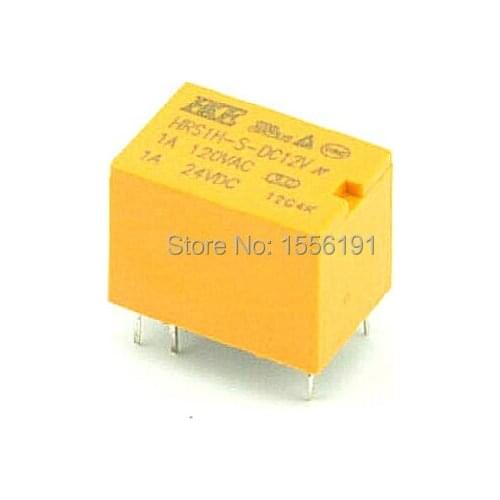 10PCS 6Pin The relay HRS1H-S-DC12V 4100 Small signal relay New and original