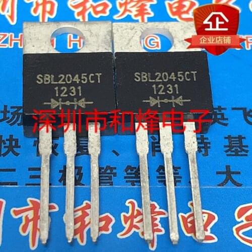 10PCS SBL2045CT TO-220