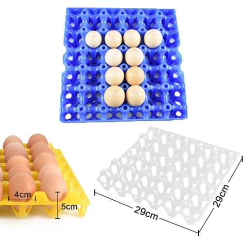 2PCS 30eggs capacity plastic layer egg tray crate box turnover transport commercial farm tools poultry equipment