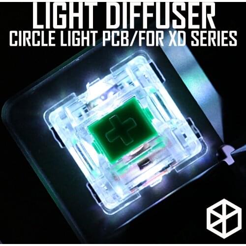 XD Halo RGB light control pcb soft lighting light diffuser circle light for mechanical keyboard cospad xd60 64 75 84 96 40 68