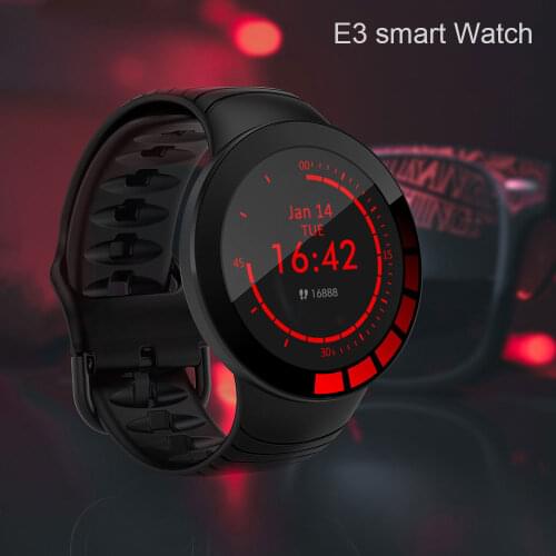 E3 Smart Watch Mens Smart Watch Waterproof IP68 Bluetooth 5.0 Sports Watch Wristband Heart Rate Blood Tracker Pressure Health