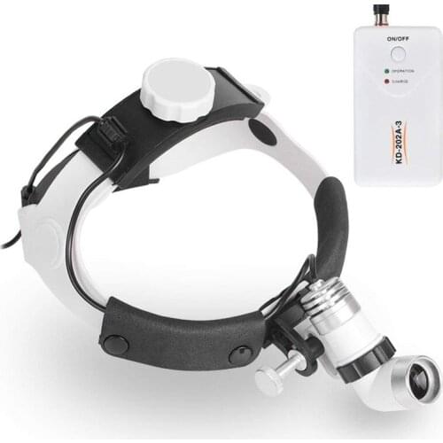 Medical Headlight 3W LED Headlamp Dental Surgical Head Light Focusable Light Sopt for ENT Plastic Surgery Pet Clinic