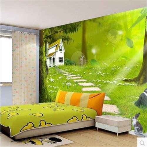 Beibehang papel de parede para quarto photo wallpaper 3D wall Mural wallpaper cartoon child real decoration murals wall paper