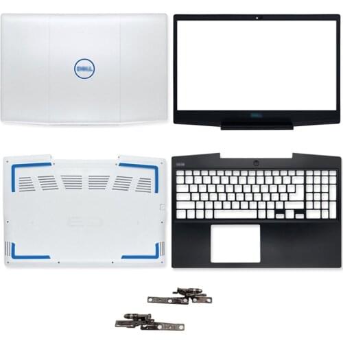 New For Dell G3 3590 Series 03HKFN Laptop Back Cover Front Bezel Palmrest Bottom Case Hinges A B C D Cover White