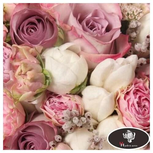 Almost Real Flower Printing Aqua Print Film Hydrographic Film Water Transfer Printing Film HFF045 0.5M*10M