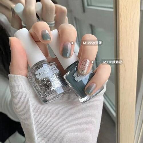 Popular Color Water-based Nail Polish Can Be Peeled Tear-off No Baking Summer Nude Nail Polish Without Lamp
