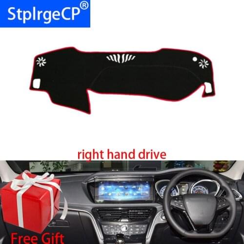 Car Dashboard Cover Mat for Venucia T90 2017 2018 Right Hand Drive Dashmat Pad Dash Mat Covers Dashboard Accessories