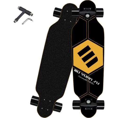 Skateboard 31" Complete 8 Layer Maple Wood Skateboard Outdoor 4 Wheels Adult Skateboard Long Boards for Adults Boys Skateboard