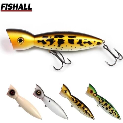 Super Big Topwater Popper Lure Wobbler 140mm 51g Big Mouth Sea Fishing Walking Bait