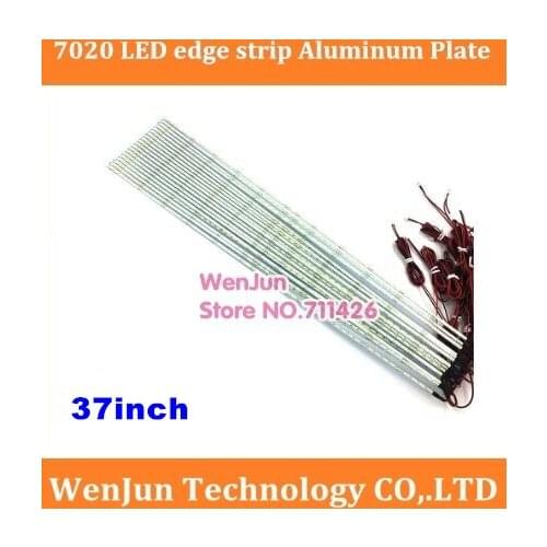 Super light 37'' 37inch 7020 LED edge strip Aluminum Plate Strip Backlight Lamps 420mm led TV backlight strip
