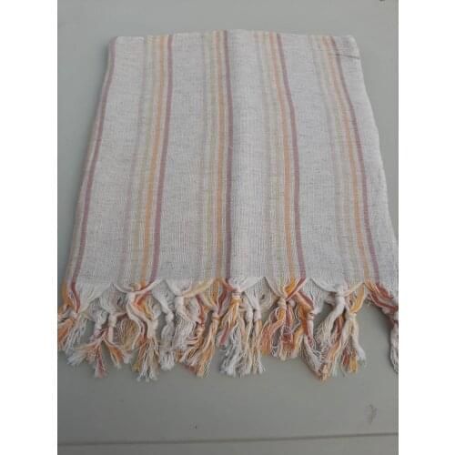 Large Size Turkish Linen Beach and Bath Woven Towel