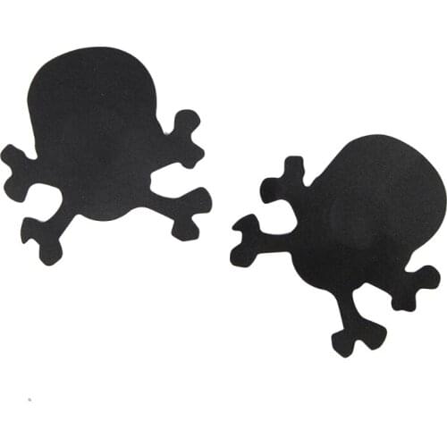 1 Pair Sexy Self Adhesive Pasties Stickers Disposable Leopard Nipple Cover Transparent Lingerie Women Printed Breast Pad NCS001