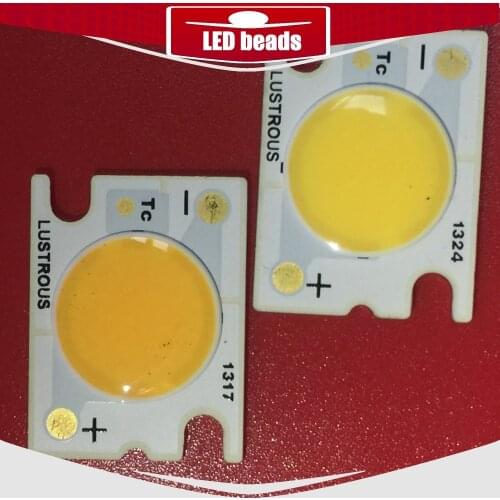 1pcs LUSTROUS cob 16w 36V 38V 420MA COB led watts lens LED white beads white bridgelux chip 20 40mil MTG CREE EPISTAR