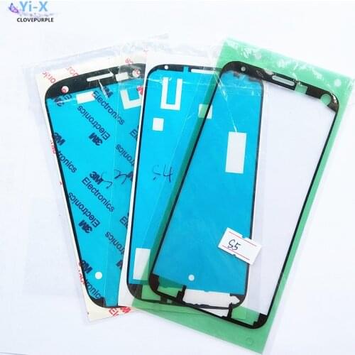 2PCS Adhesive Glue Tape Sticker For Samsung Galaxy S3 S4 S5 Front Housing LCD Touch Screen Frame Bezel