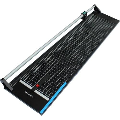 48-inches Manual Precision Rotary Paper Trimmer Sharp Photo Paper Cutter, knife cutting width 1250mm Replaceable Blade
