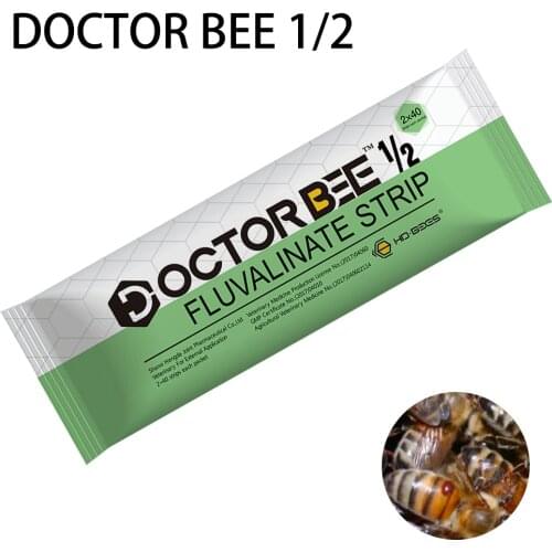 80 PCS Fluvalinate Strips Varroa Mite Beekeeping Goods With High Concentration Powerful Active Varroa Mite Control Beekeeping