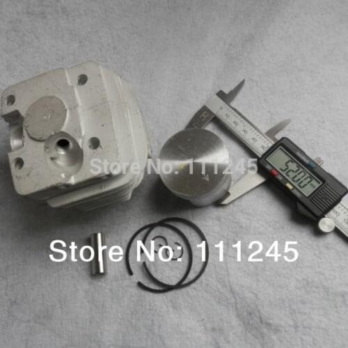 CYLINDER KIT 52MM FOR STIHL CHAINSAW MS381 2 CYCLE CHAIN SAW ZYLINDER ASY W/ PISTON RING CLIPS PIN 1119 020 1204