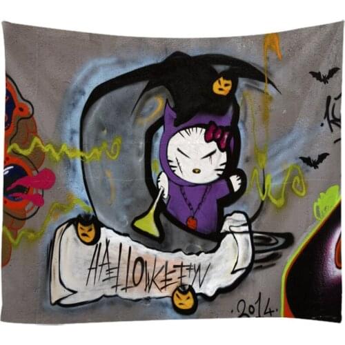 Creative 3D Abstract Painting Series Tapestry Wall Hanging Bed Spread Beach Towel Table Cloth Yoga Mat 250*180CM Large Size