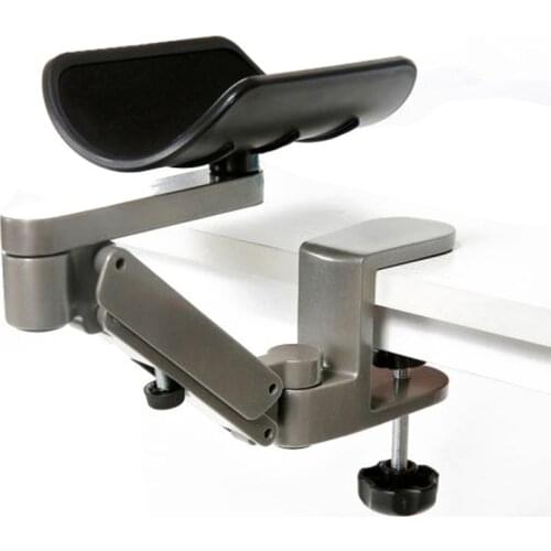 3D Desk Arm Rest Wrist Support Metal Adjustable Mouse Pad Spinner Hand Bracket Shoulder Protect game gamer gaming Mousepad