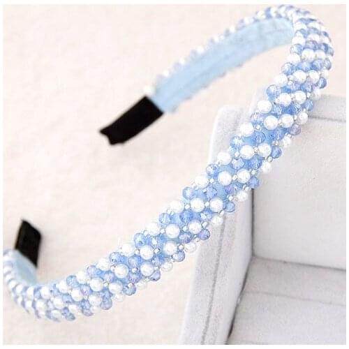 Fashion Braided Crystal stone Hairband new handmade hair accessories for women