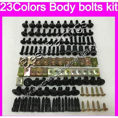 Fairing bolts full screw kit For SUZUKI GSXR1300 Hayabusa GSXR 1300 96 97 98 99 00 01 02 03 04 05 07 Complete Body screws Nuts