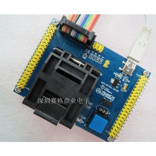 Clamshell 100%New&Original MSP430F261X QFP80 YAMAICHI IC Burning seat Adapter testing seat Test Socket test bench in stock