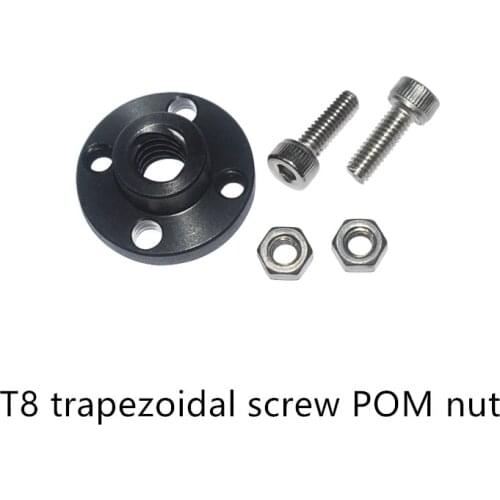 3D printer accessories X axis Y Prusa I3 MK2 MK3 trapezoidal screw POM nut T8