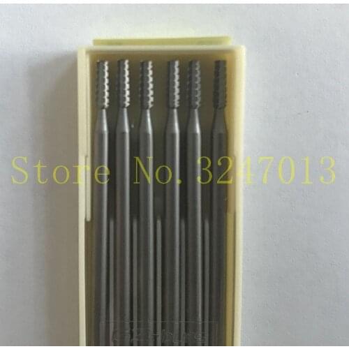 FREE SHIPPING 6PCS/SET Steel Cone Polishing Burs For Diamond Rotary Tools