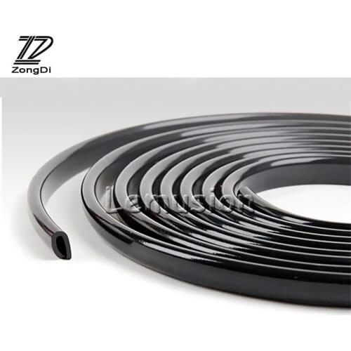 1Set 5m Car door protection strip scrap stickers for Alfa Romeo 159 156 Fiat 500 Citroen C4 C5 C3 Renault Duster Megane 2 Logan