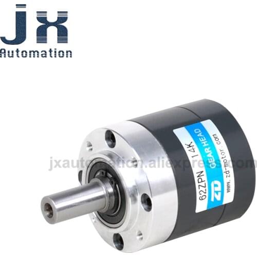 ZD Transmission Planetary Gear Reducer 62ZPN Stage 2 Gear Ratio 14:58 Circular Gear Reducer