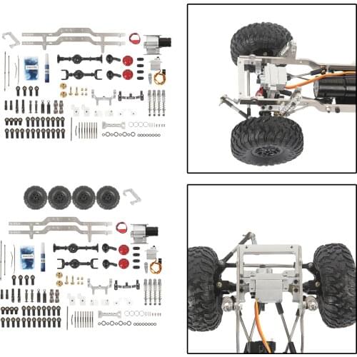 1/16 RC Metal Chassis Armor Kit for WPL CB05SJCJ CB05 Car Trucks Car Upgrade