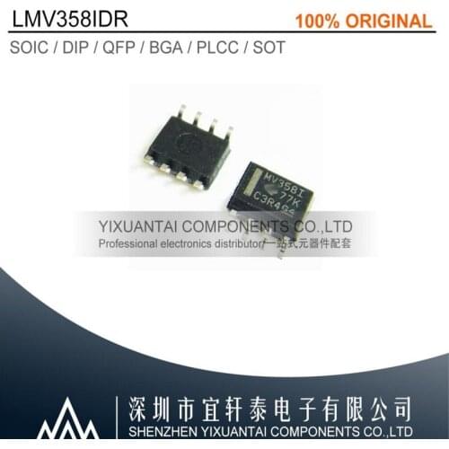 100pcs/lot 500pcs/lot 1000pcs/lot Free shipping 100% original LMV358IDR LMV358ID LMV358 SOP8
