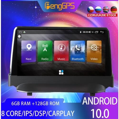 128G Android10.0 PX6 For Ford Fiesta 2012 - 2016 Car DVD GPS Navigation Auto Radio Stereo Video Multifunction CarPlay HeadUnit