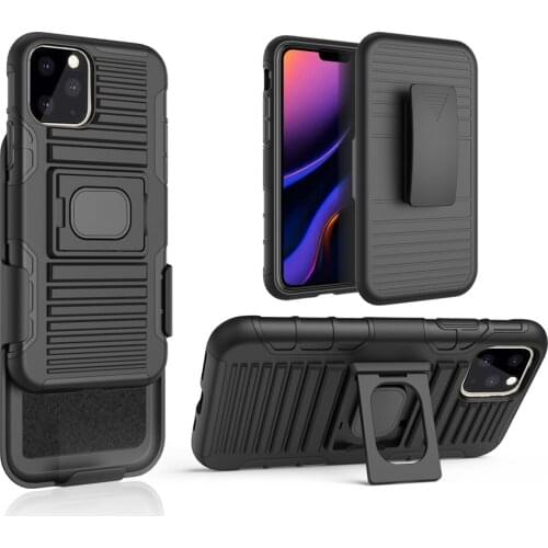 3 in 1 hybrid combo mobile phone accessories protector for iPhone 11 case